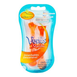 Venus Malibu Gillette - Aparelho Depilatório 2 Un