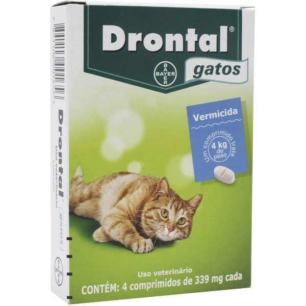 Drontal Gatos Caixa 4 Comprimidos - Bayer