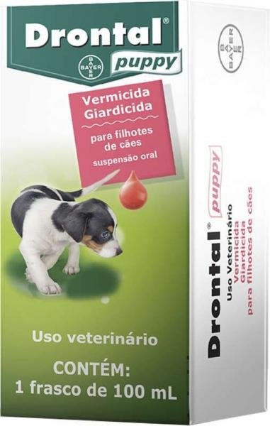 Vermifugo Bayer para Cães Drontal Puppy - 100ml