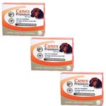 VERMÍFUGO Ceva Canex Premium 450 Mg para CÃES de ATÉ 5 Kg - 4 Comprimidos - Kit 03 Unidades