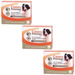 VERMÍFUGO Ceva Canex Premium 3,6 G para CÃES de ATÉ 40 Kg - 4 Comprimidos - Kit 03 Unidades