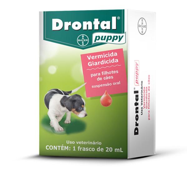 Vermífugo Drontal Puppy 20 ML - Bayer
