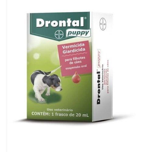 Vermífugo Drontal Puppy 20ml Cães Filhotes - Bayer