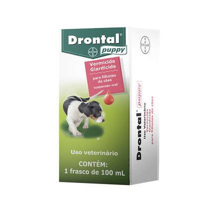 Vermífugo Drontal Puppy 100ml - Bayer