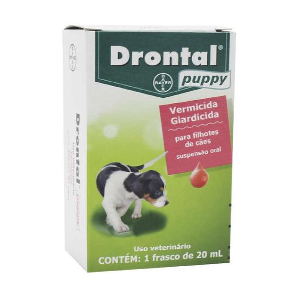 Vermífugo Drontal Puppy para Cães - 20 Ml - Bayer