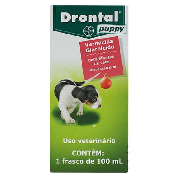 Vermífugo Drontal Puppy para Cães - 100 Ml - Bayer