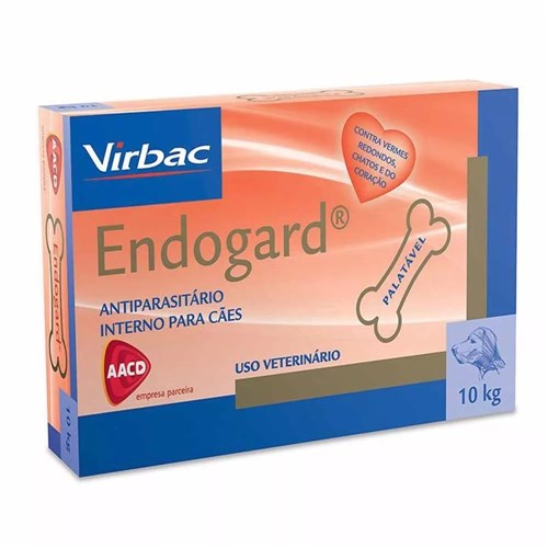 Vermífugo Endogard 10Kg - 02 Comprimidos