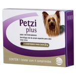 Vermífugo Petzi Plus 350 Mg para Cães - 4 Comprimidos
