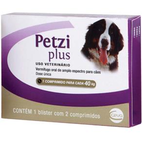 Vermifugo Petzi Plus Cães Grandes 2,8 G