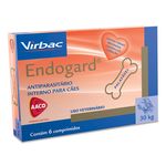 VERMÍFUGO Virbac Endogard P/ CÃES ATÉ 2,5 Kg - 6 Comprimidos