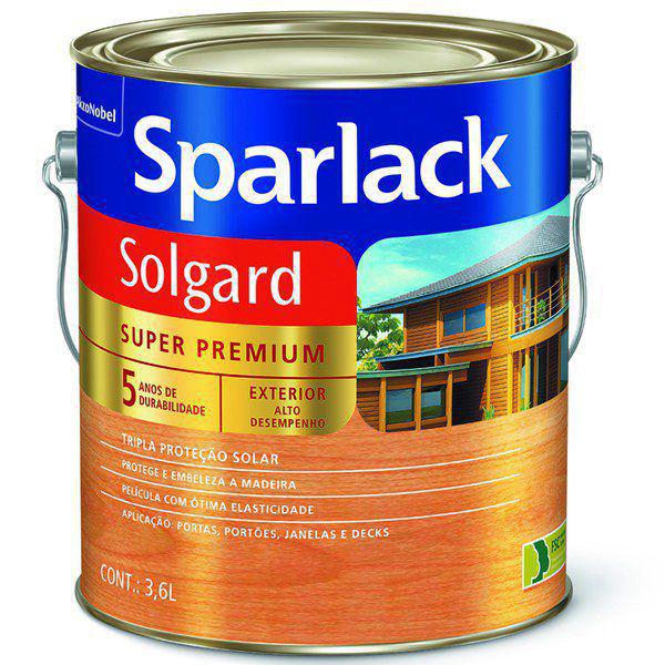 Verniz Acetinado Incolor 3,6L Solgard - Sparlack - Coral