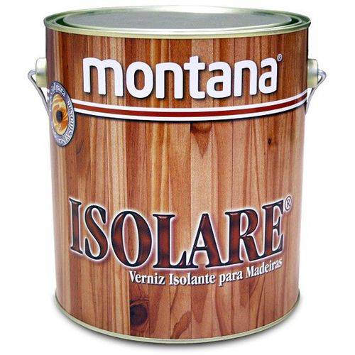 Verniz Isolare Acetinado Montana 3,6 Lts. Mogno- Montana