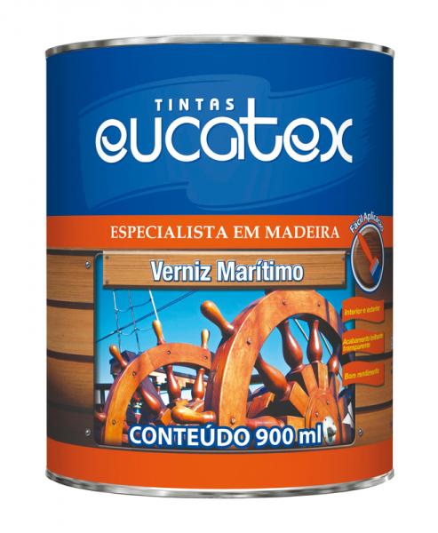 Verniz Marítimo Brilhante 1/4 Eucatex com 6