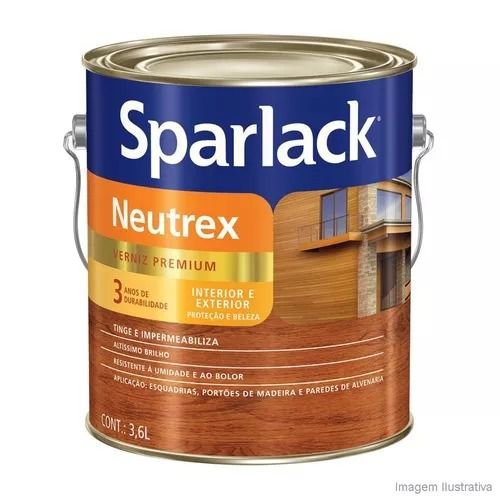 Verniz Neutrex Imbuia Galão 3,6 Litros Sparlack