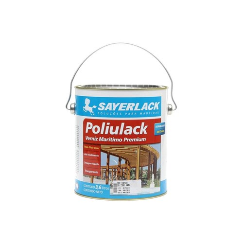 Verniz Poliulack Acetinado 3,6 Litros