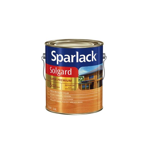 Verniz Solgard Plus Acetinado 3,6L - Sparlack - Sparlack