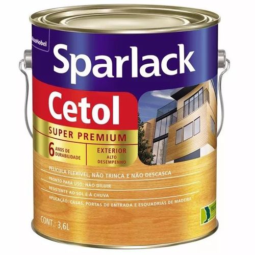 Verniz Sparlack Cetol Mogno Acetinado 3,6lts