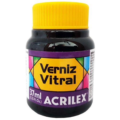 Verniz Vitral 37ml 540 Violeta Cobalto Acrilex 991120