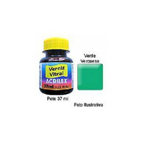 Verniz Vitral Acrilex 037 Ml Verde Veronese 08140-512