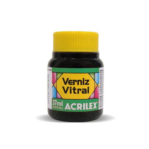 Verniz Vitral Acrilex 37ml Cor 546 Verde Pinheiro