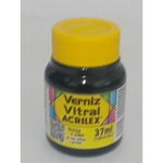 Verniz Vitral Amarelo Ouro - 505 - Acrilex - 37ml