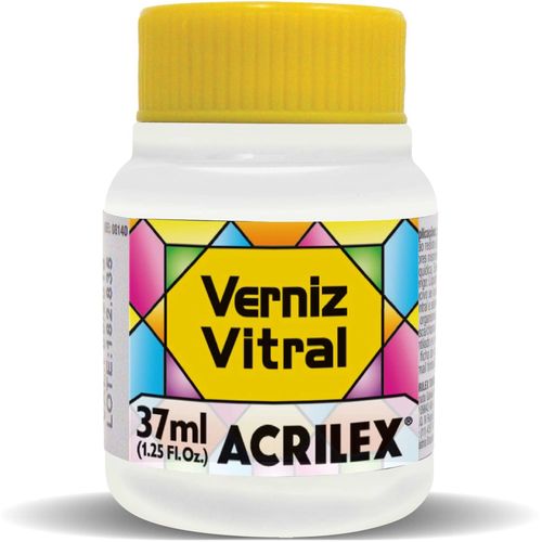 Verniz Vitral Incolor 37ml. Acrilex