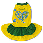Vestido do Brasil - Amarelo - Tam. 3 - Bichinho Chic