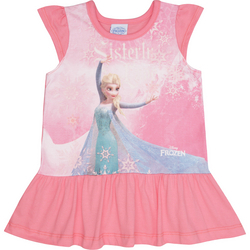 Vestido Infantil Brandili Cotton Light Frozen