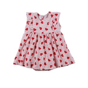 Vestido Infantil para Bebê Menina - Rosa GG