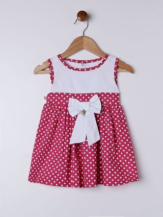 Vestido Infantil para Bebê Menina - Rosa P