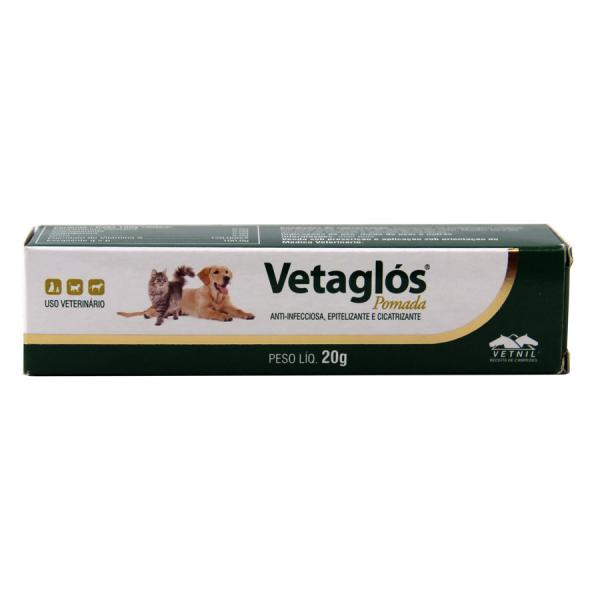 Vetaglós 20g Pomada Cicatrizante Cães e Gatos - Vetnil