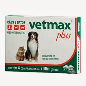 VETMAX - Cartela com 4 Comprimidos