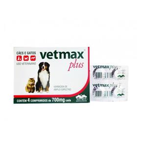 Vetmax Plus 10kg 4 Comprimidos