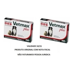 Vetmax Plus 8 Comprimidos Vermífugo Vetnil