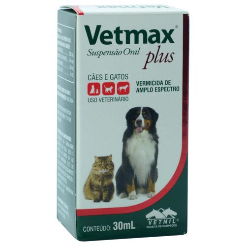 Vetmax Suspensão Oral 30 ML _ Vetnil 30ml