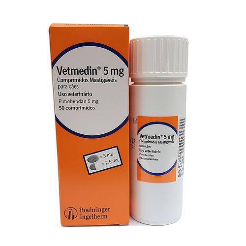 Vetmedin 5mg - 50 Comprimidos - Boehringer