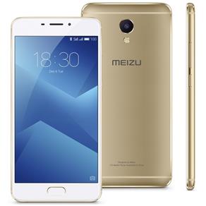 Vi Smartphone Meizu M5 Note 5.5" Octacore 3GB + 32GB Dual SIM 4G Leitor Biométrico - Dourado