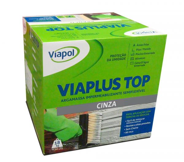 Viaplus Top -Cinza 18 KG - Viapol