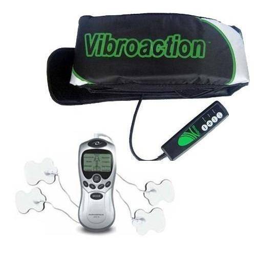 Vibroaction Cinta Abdominal + Aparelho Fisioterapia Eletroestimulador