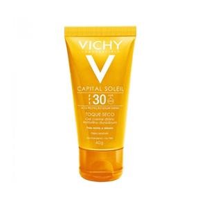 Vichy Capital Soleil Toque Seco FPS 30 40g - Gel Creme Protetor Solar