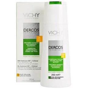 Vichy Dercos Shampoo Anticaspa Couro Cabeludo Sensível 200Ml