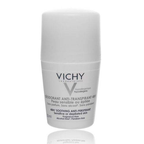Vichy Desodorante Antitranspirante Roll On 48h Branca