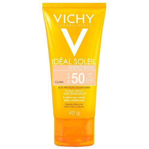 Vichy Ideal Soleil Efeito Base Fps 50 Cor Clara 40g
