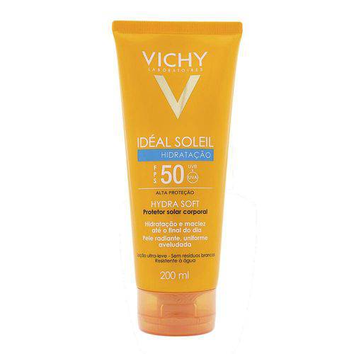 Tudo sobre 'Vichy Idéal Soleil FPS50 Protetor Solar Hidratante 200ml'