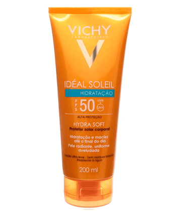 Vichy Ideal Soleil Hydrasoft Hidratante FPS 50 200ml