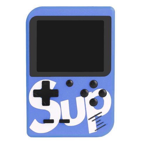 Video Game Portatil 400 Jogos Internos - Mini Game Sup Game Box Plus Azul