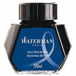 Vidro de Tinta Waterman Azul Negro S0110790