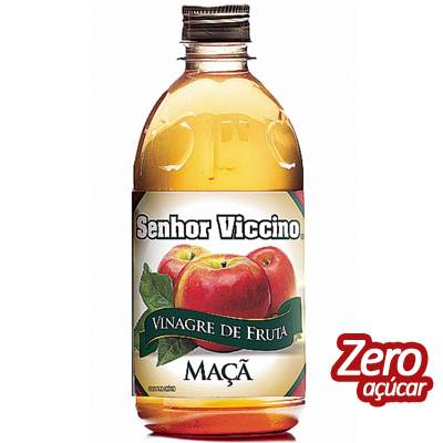 Vinagre de Maçã - Senhor Viccino - Zero Açúcar - 500ml