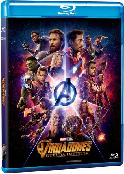 Vingadores Guerra Infinita - Blu-Ray - Marvel Studios