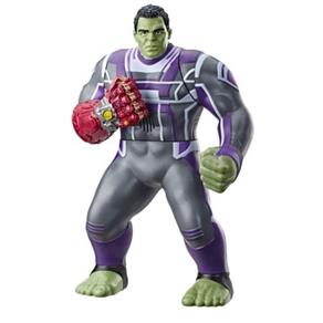 Vingadores Ultimato Hulk Power Punch Eletrônico Luxo 35 Cm com Som e Luz